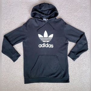 Adidas hoodie black men’s large